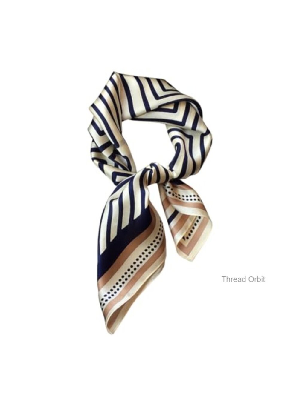 100% Mulberry Silk Square Scarf 27x27 Hair Headscarf Neckerchief